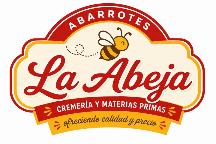 Logotipo Abarrotes La Abeja